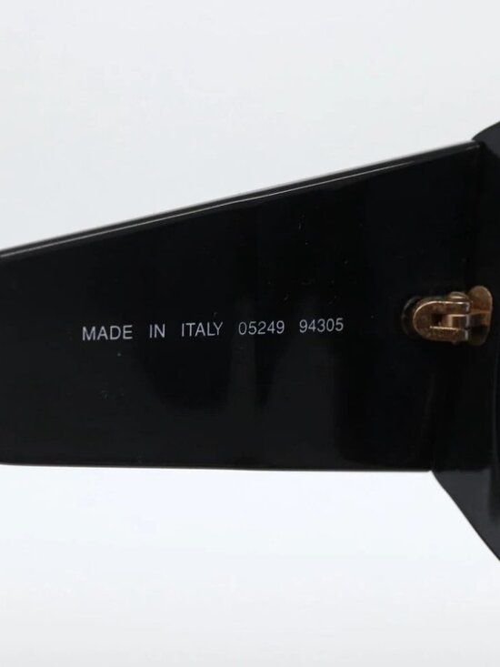 CHANEL Sunglasses plastic Black CC Auth ka3619 main image 6